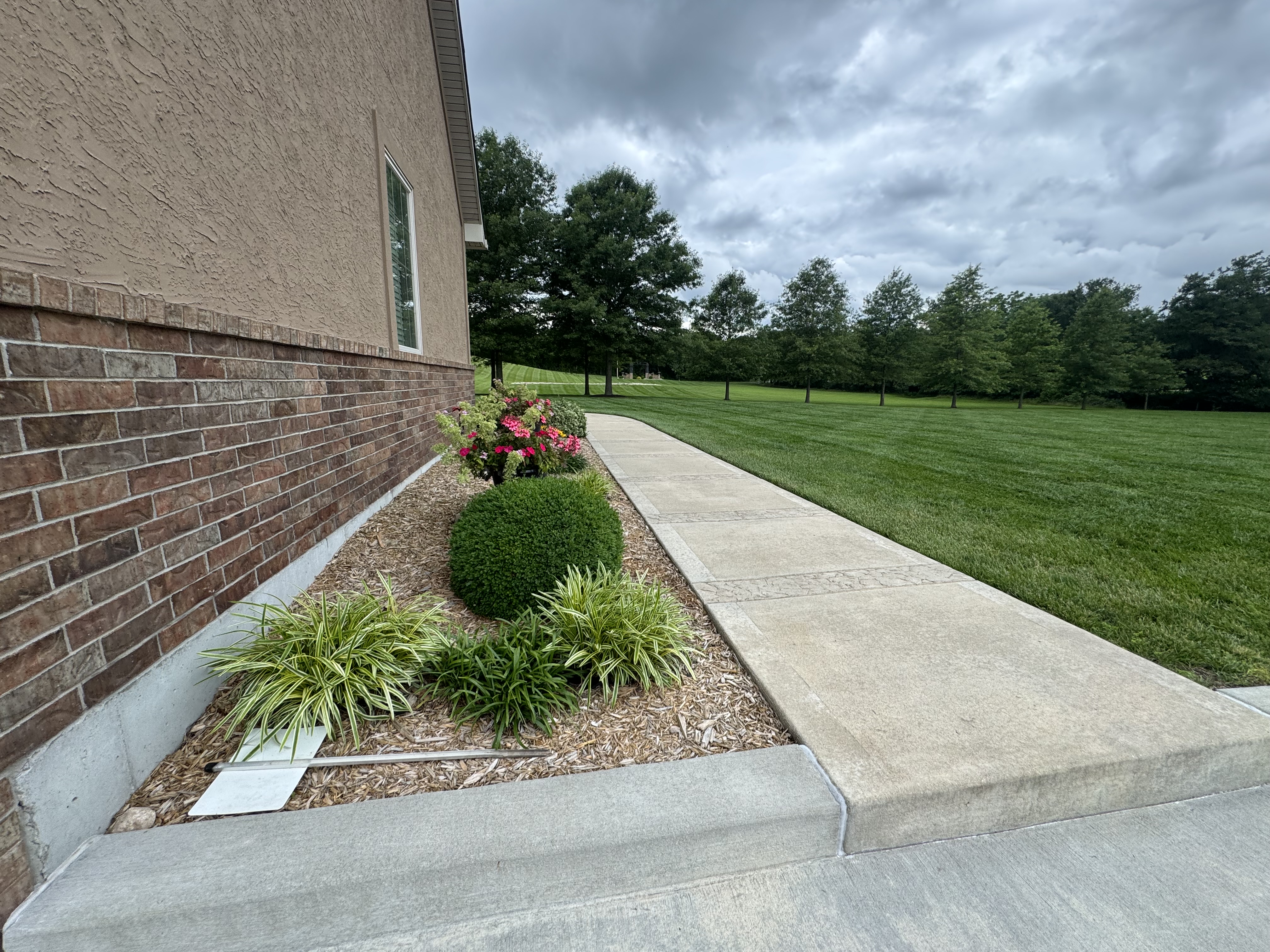 Professional landscaping results
